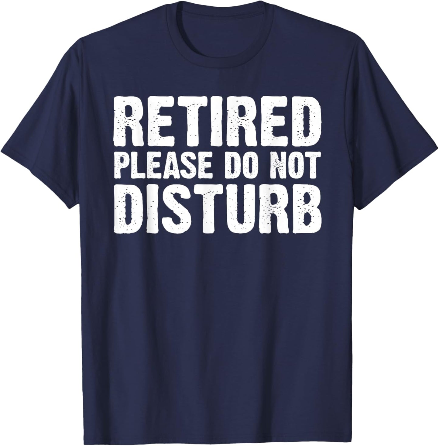 Unique Retirement Art Women Retired Worked Retiring T-Shirt - T-Shirt | Navy