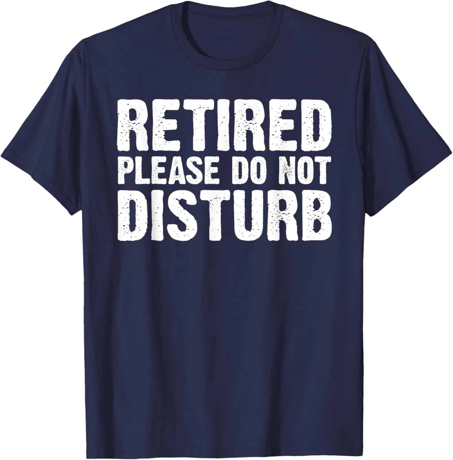 Unique Retirement Art Women Retired Worked Retiring T-Shirt - T-Shirt | Navy