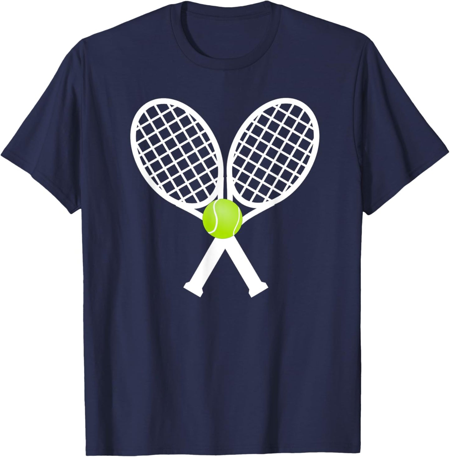 Tennis Rackets T-Shirt - T-Shirt | Navy