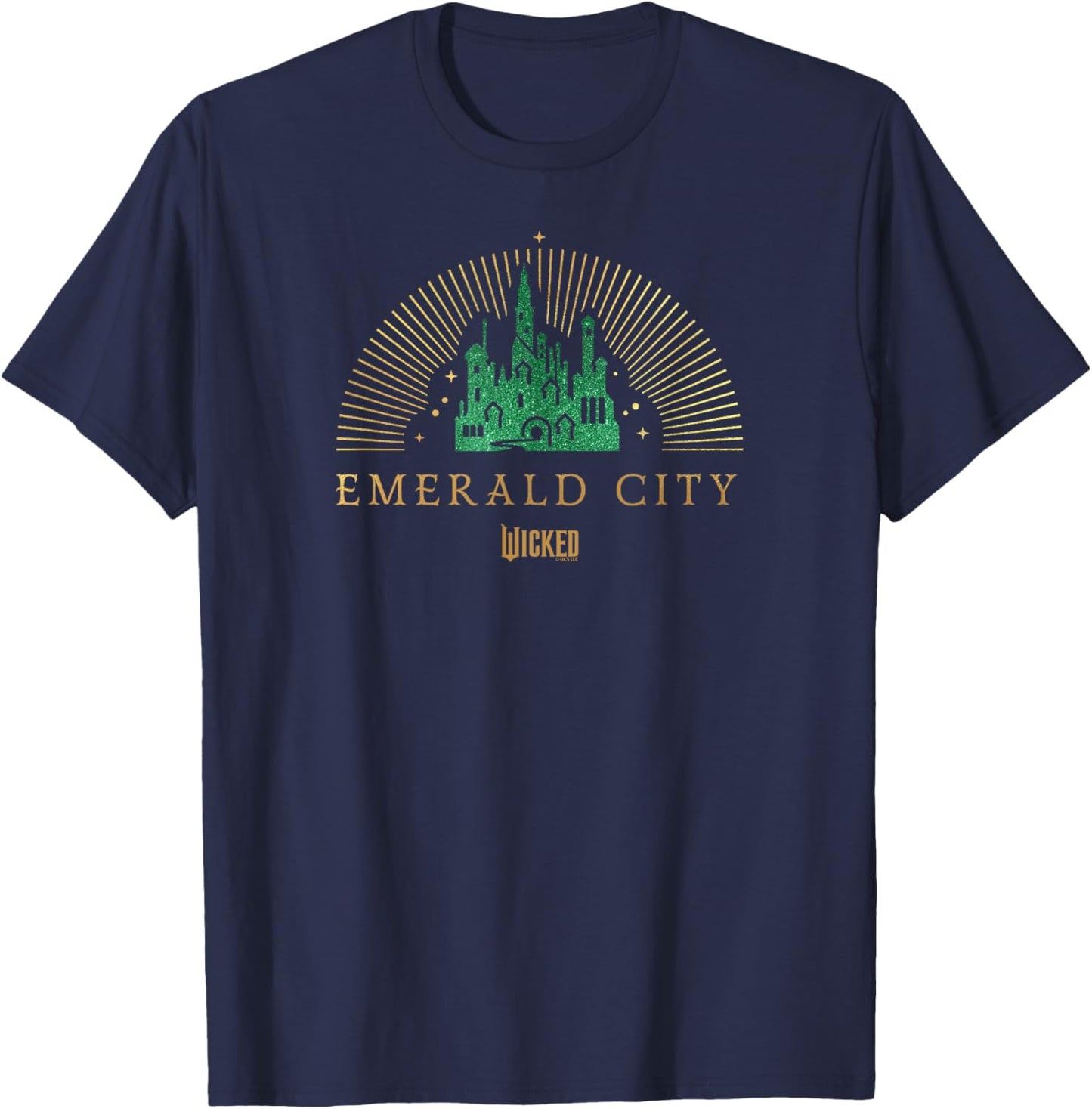 Wicked Emerald City T-Shirt - T-Shirt | Navy