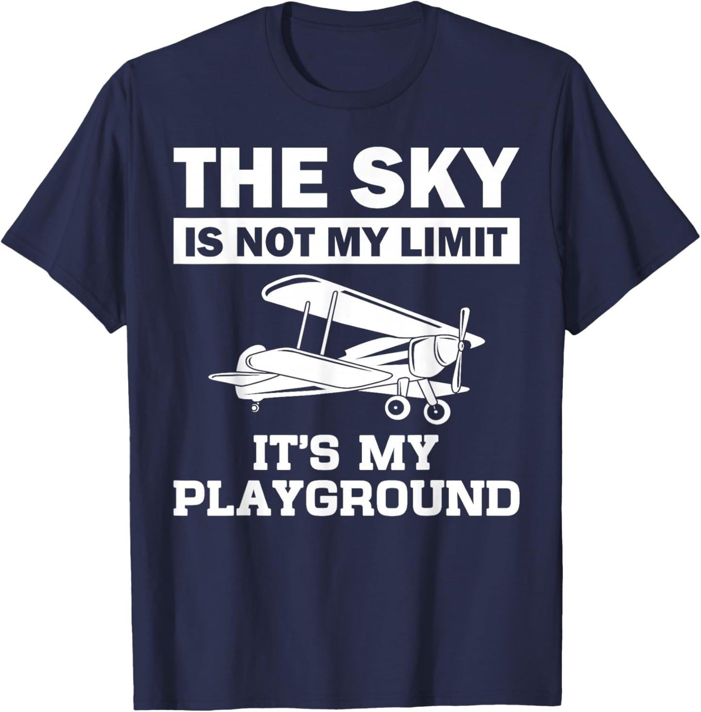 Funny Pilot Design Women Aviation Airplane Pilot T-Shirt - T-Shirt | Navy