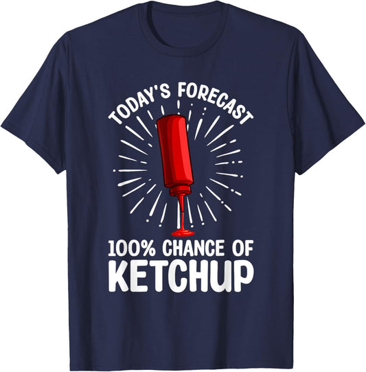 Best Ketchup Art Women Ketchup Novelty Ketchup Lover T-Shirt - T-Shirt | Navy