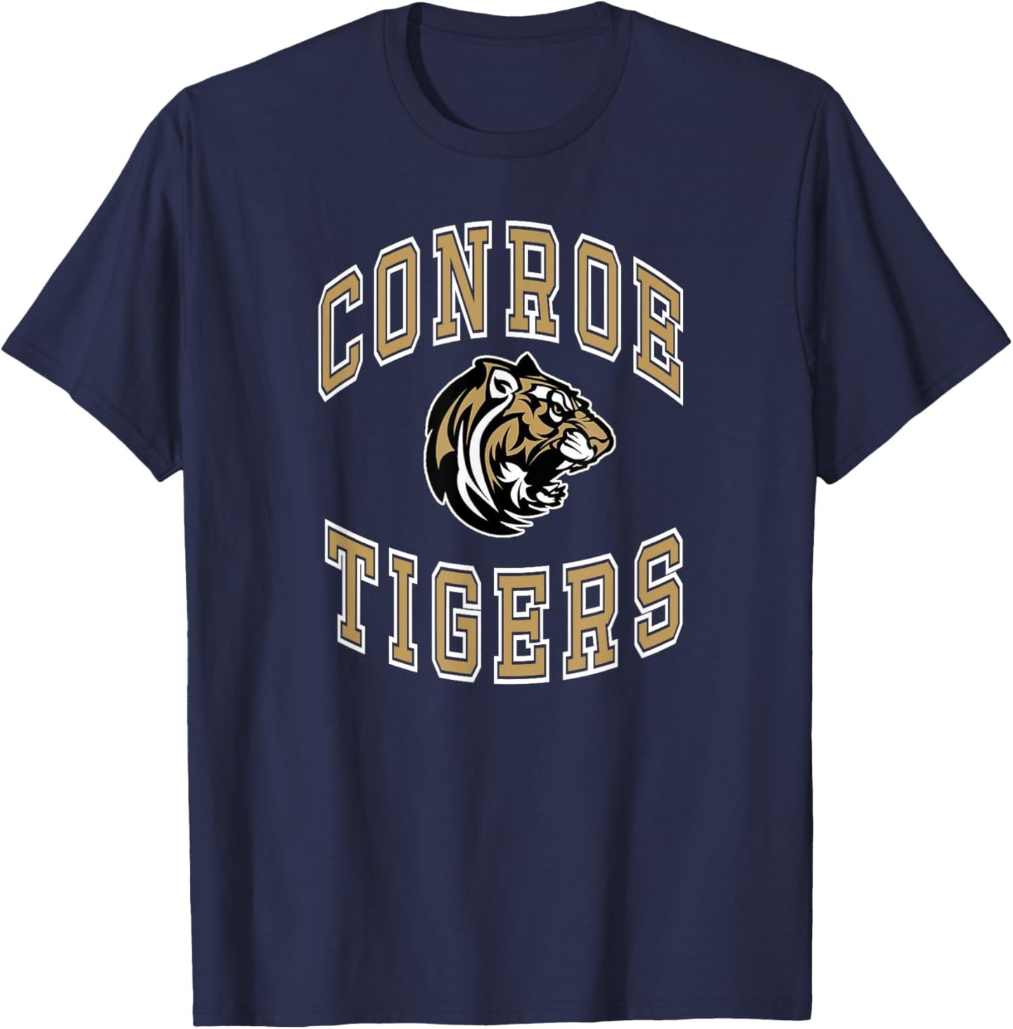Conroe High School Tigers T-Shirt - T-Shirt | Navy