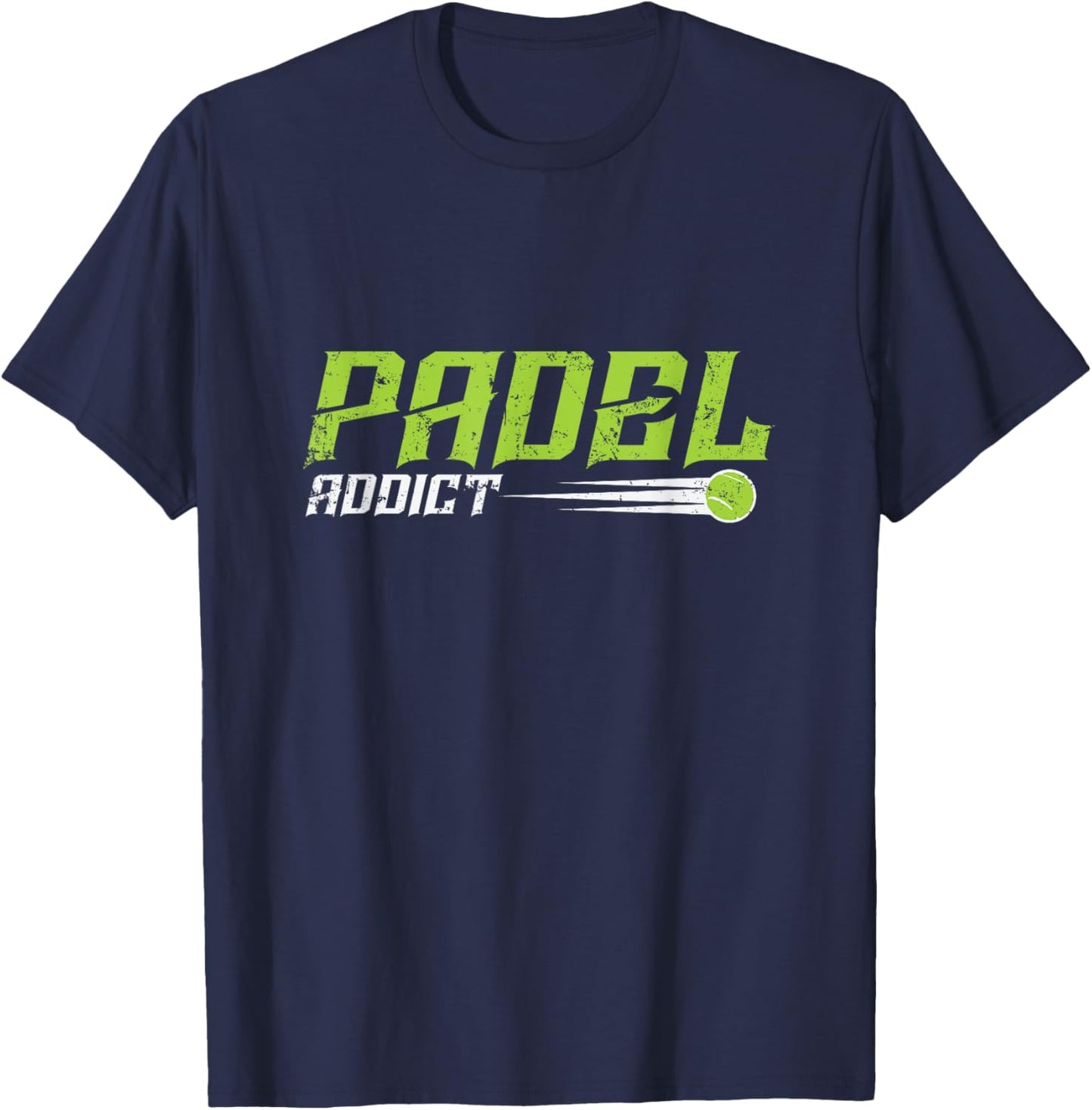 Padel Tennis Padel Addict Always on the Ball T-Shirt - T-Shirt | Navy