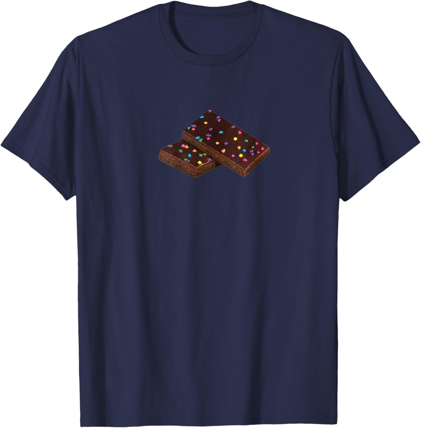 Funny Nostalgic Cosmic Brownies T-Shirt - T-Shirt | Navy