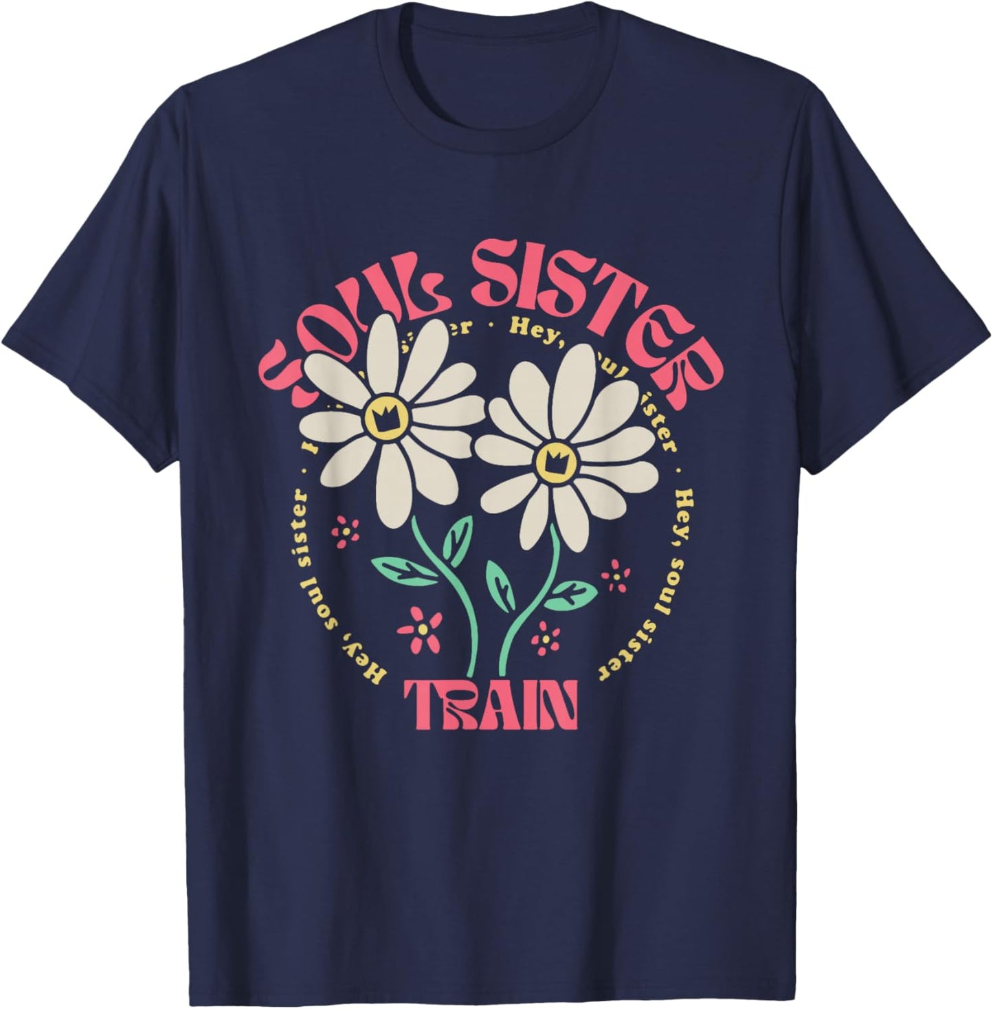 Train - Soul Sister T-Shirt - T-Shirt | Navy
