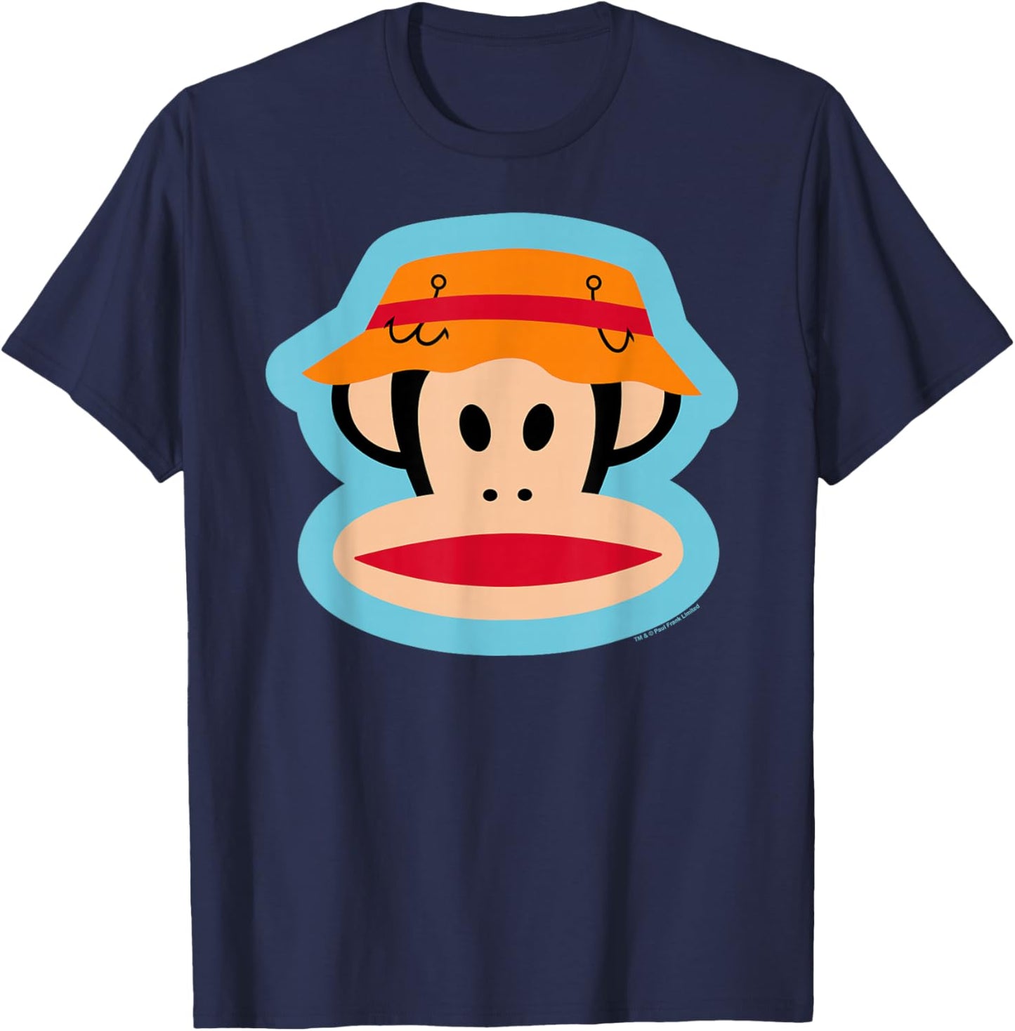 Paul Frank Julius The Monkey Fishing Hat T-Shirt - T-Shirt | Navy