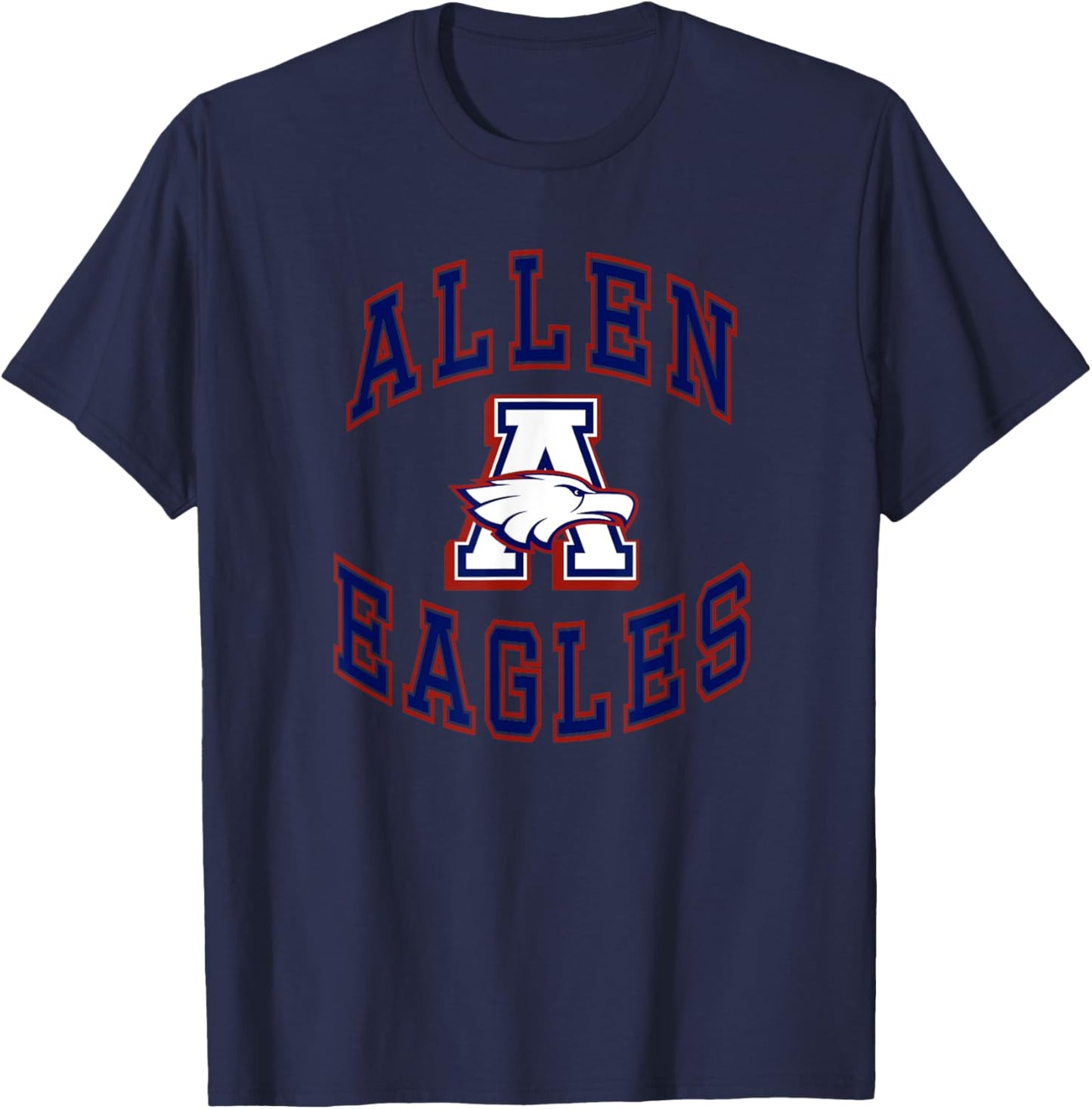 Allen High School Eagles T-Shirt - T-Shirt | Navy