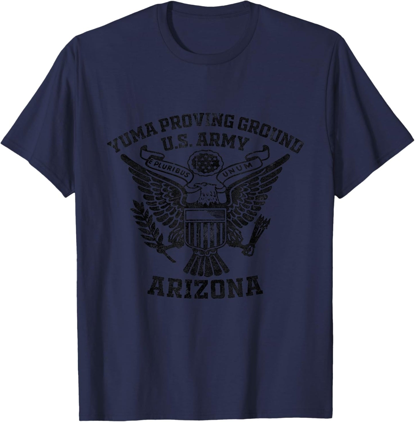 Yuma Proving Ground US Military Base Arizona Vintage Gifts T-Shirt - T-Shirt | Navy