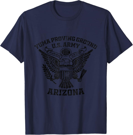 Yuma Proving Ground US Military Base Arizona Vintage Gifts T-Shirt - T-Shirt | Navy
