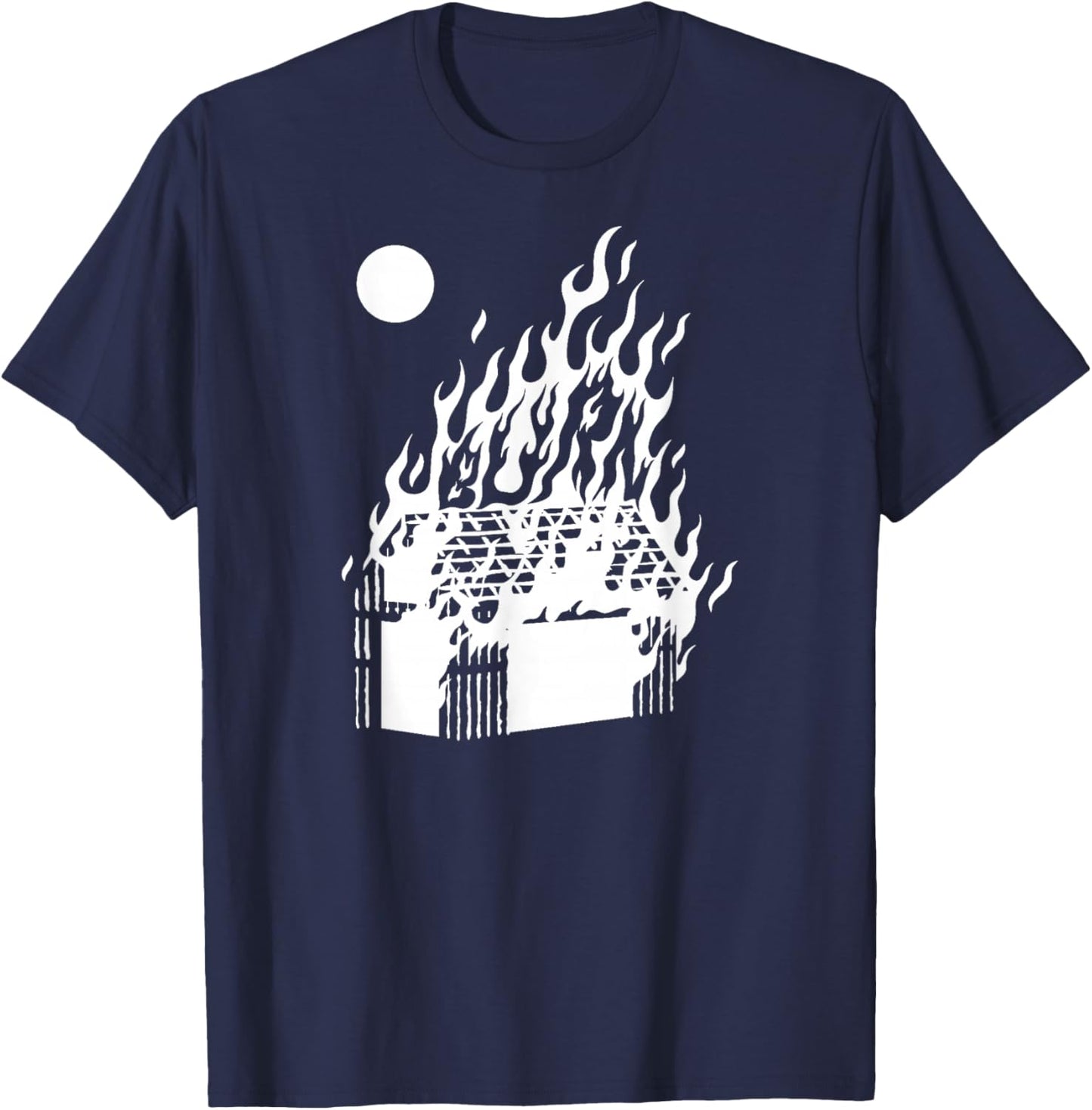 Marvel Agatha All Along Disney+ Agatha Harkness Burn T-Shirt - T-Shirt | Navy