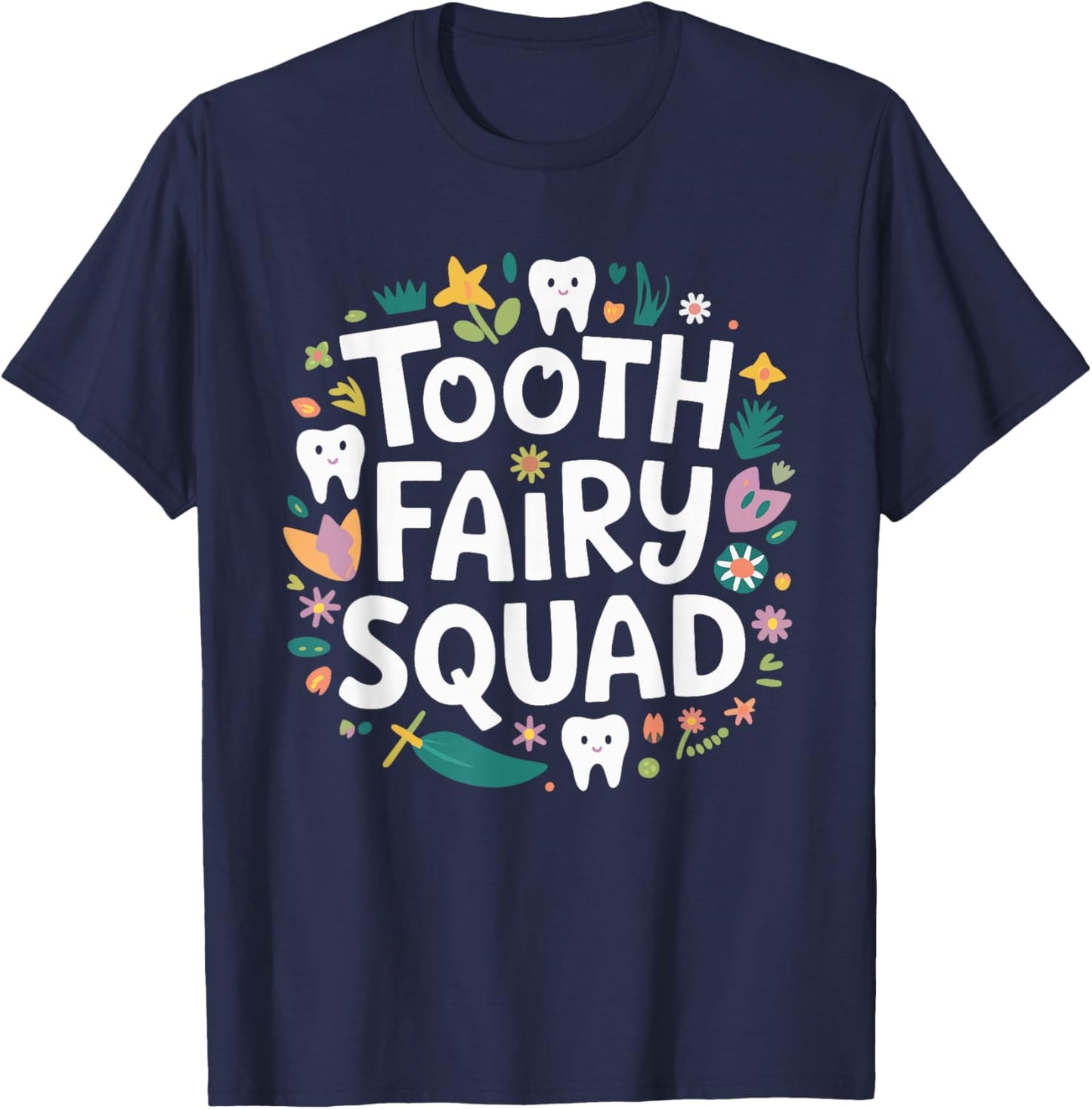Tooth Fairy Squad T-Shirt - T-Shirt | Navy