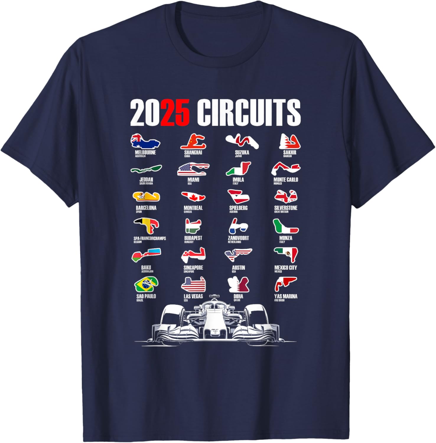 Racing Country Pit Crew Costume Car Auto Car Race T-Shirt - T-Shirt | Navy