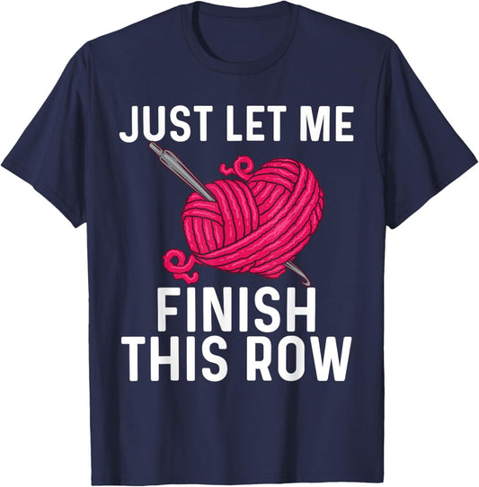 Best Crocheting Art Women Crocheter Crochet Lover T-Shirt - T-Shirt | Navy