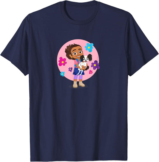 Alma & her dog Chacho Women Kids T-Shirt - T-Shirt | Navy