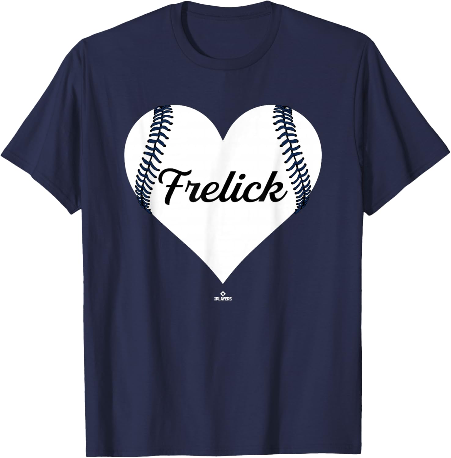 Baseball Heart Sal Frelick Prospect Baseball Fan Gear T-Shirt - T-Shirt | Navy