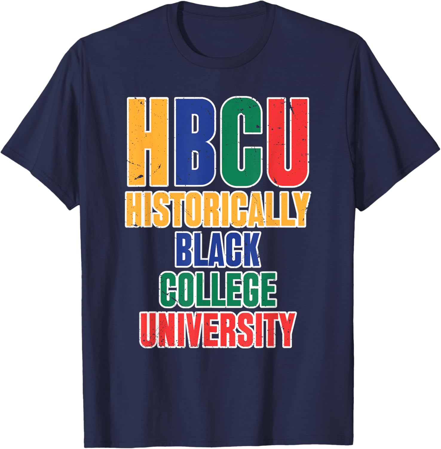 Historical Black College University T-Shirt - T-Shirt | Navy