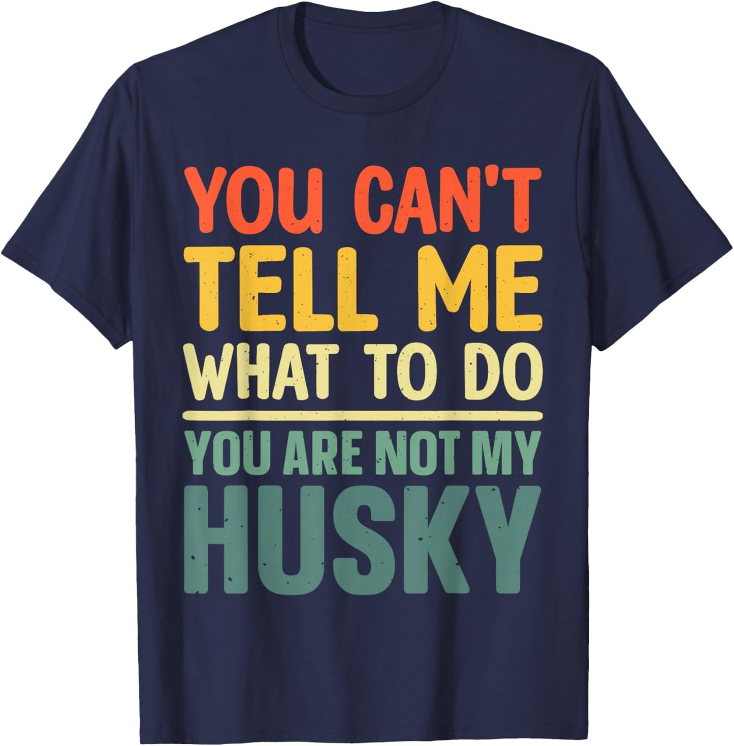 Husky Design Women Siberian Husky Dog Husky Lover T-Shirt - T-Shirt | Navy