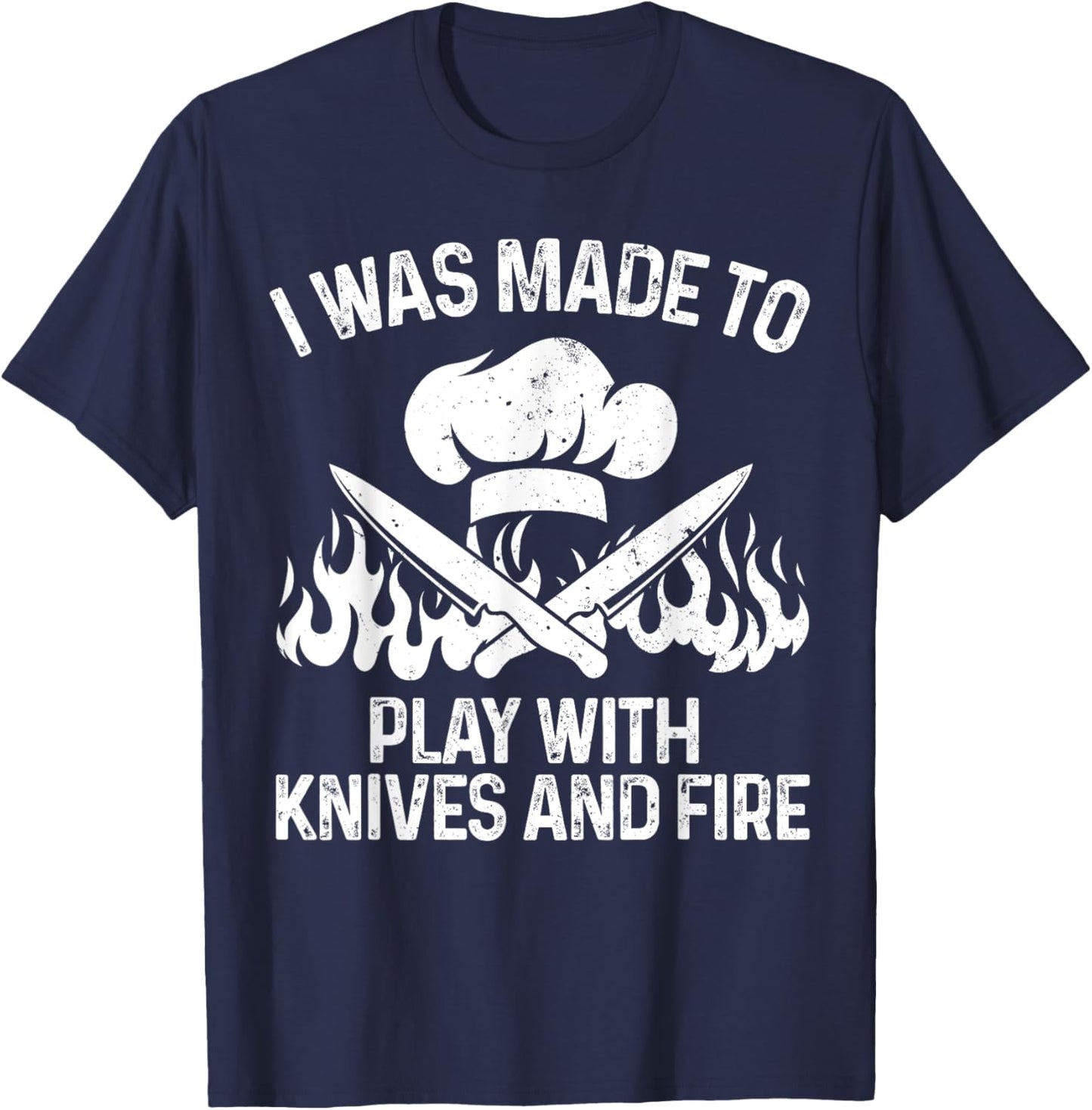 Funny Chef Design Women Cooking Lovers Culinary Chef T-Shirt - T-Shirt | Navy