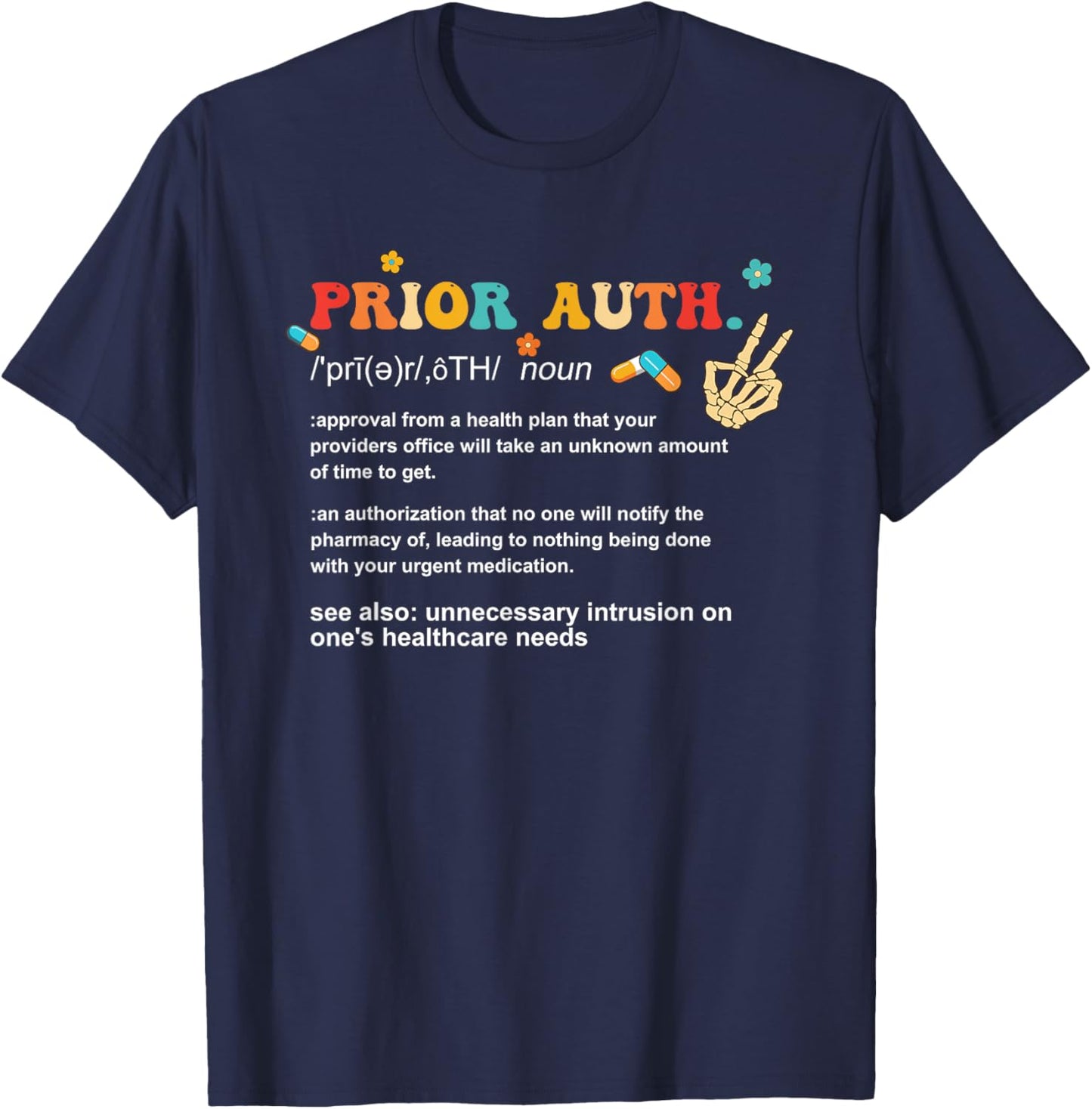 Health T-Shirt - T-Shirt | Navy