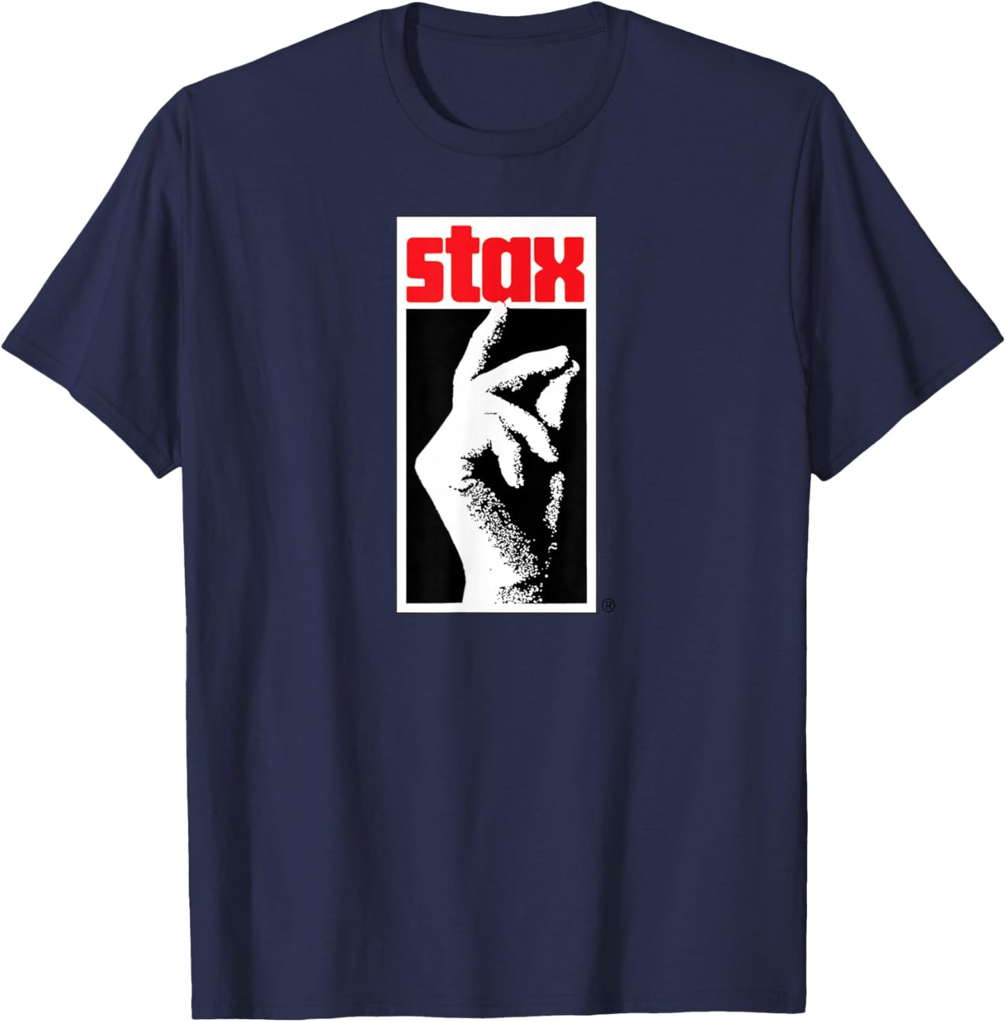 Stax "Classic Snap" Logo T-Shirt - T-Shirt | Navy
