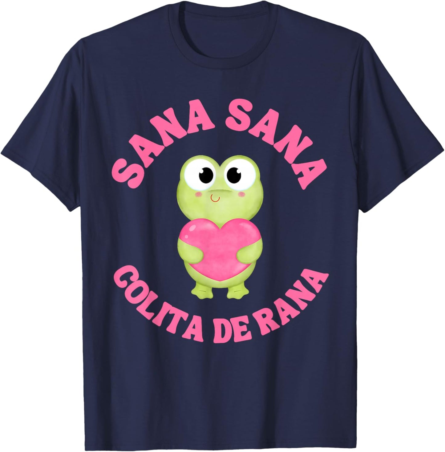 Sana Sana Colita de Rana Frog T-Shirt - T-Shirt | Navy