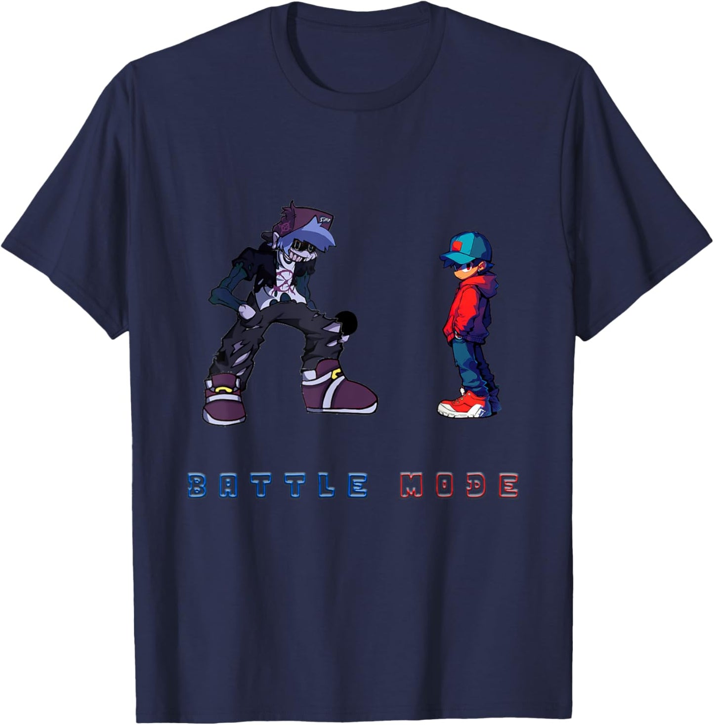 Silly Billy in Battle Mode T-Shirt - T-Shirt | Navy