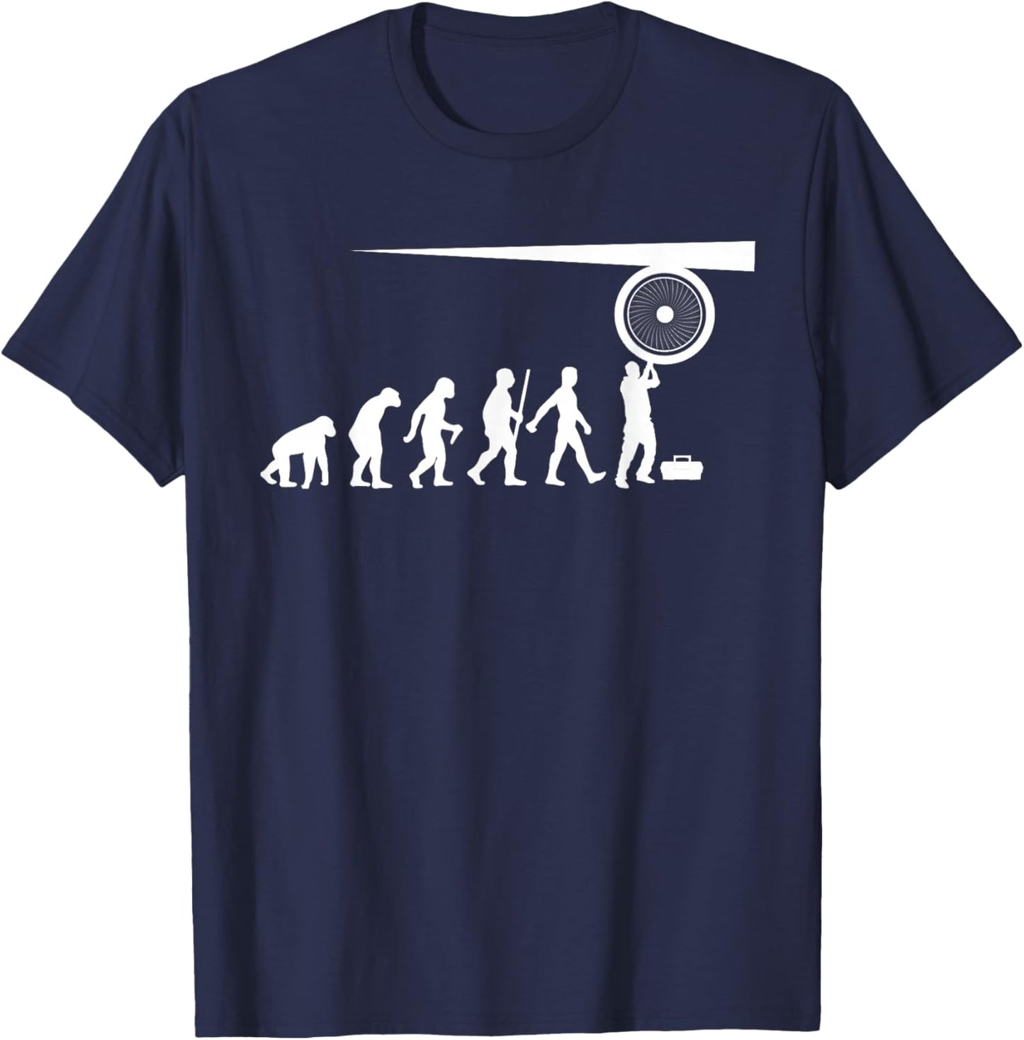 Best Aircraft Mechanic Art Women Aviation Mechanic T-Shirt - T-Shirt | Navy