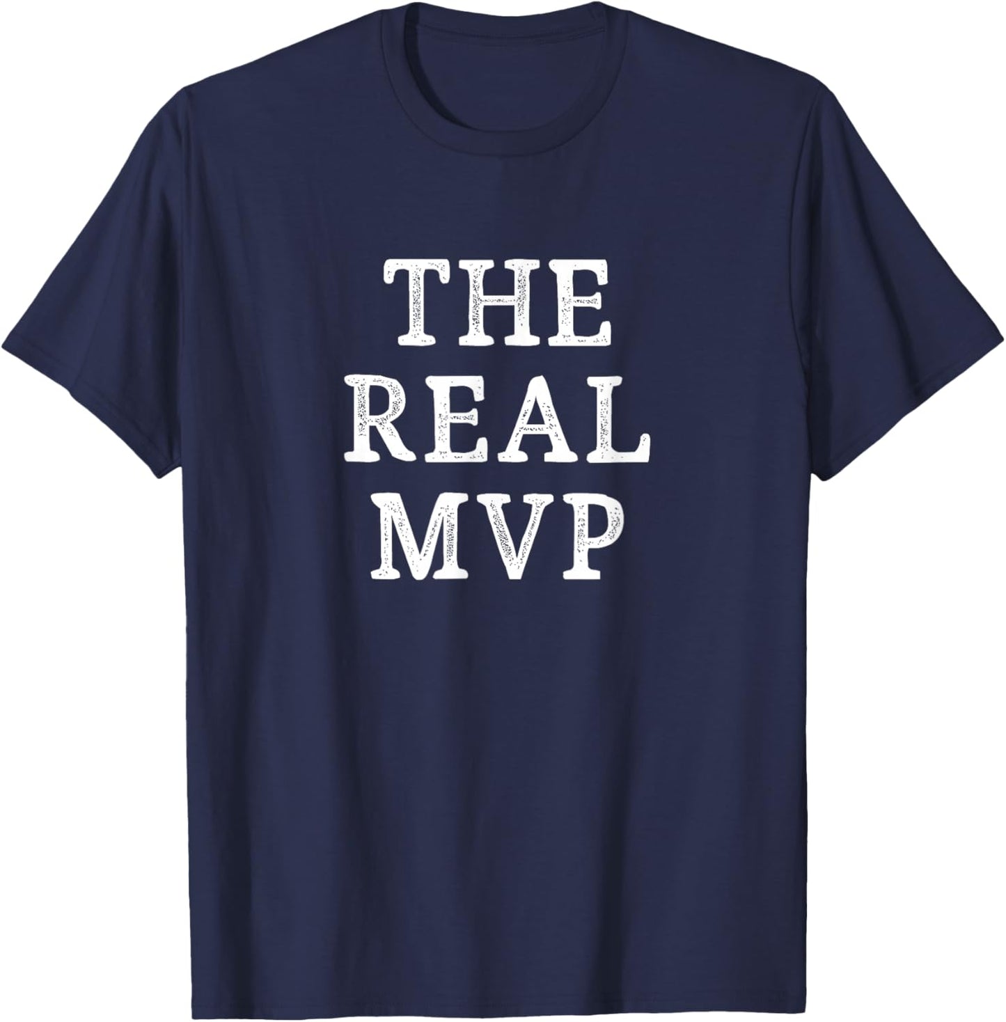 The Real Mvp - Vintage Style T-Shirt - T-Shirt | Navy