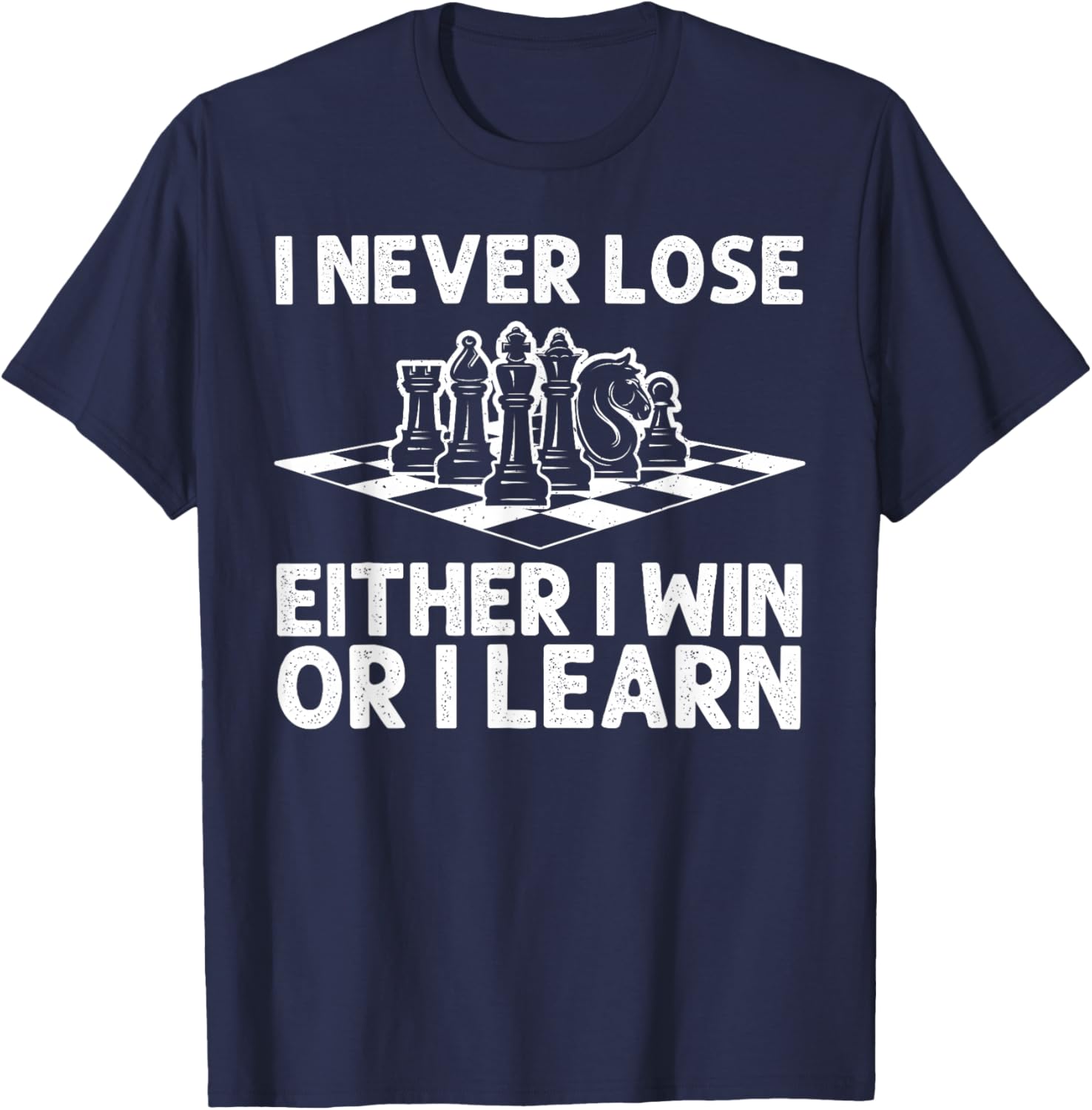 Cool Chess Design Women Chess Lover Chess Player T-Shirt - T-Shirt | Navy