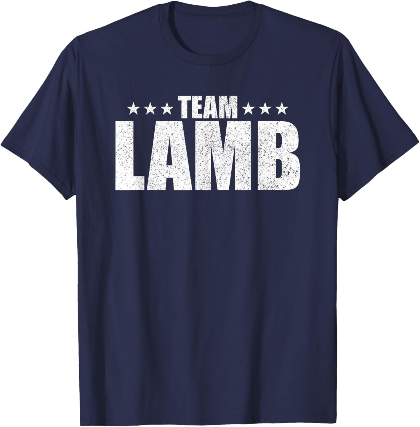 Lamb Surname Family Birthday Lamb Last Name T-Shirt - T-Shirt | Navy