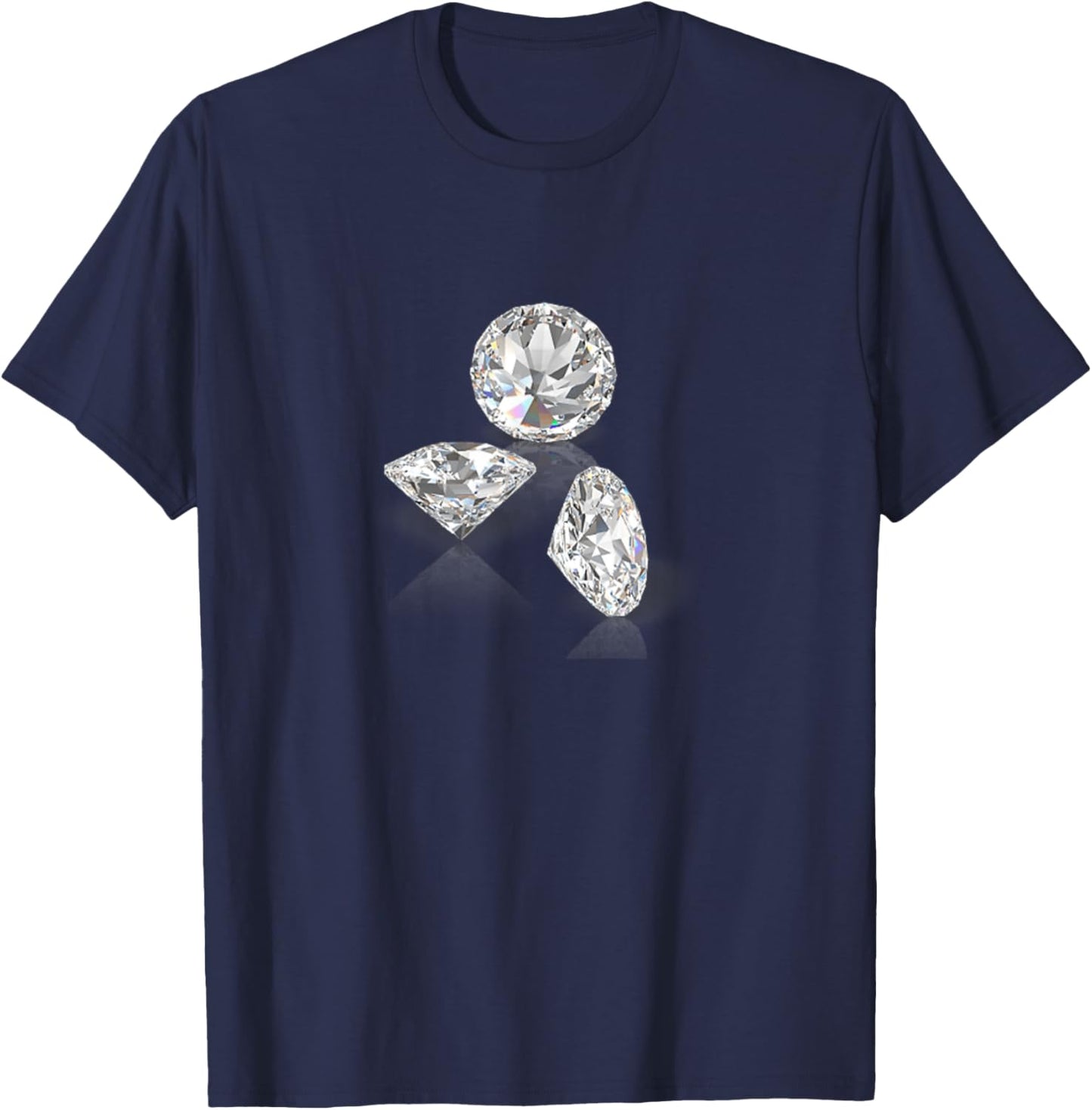 Diamonds T-Shirt - T-Shirt | Navy