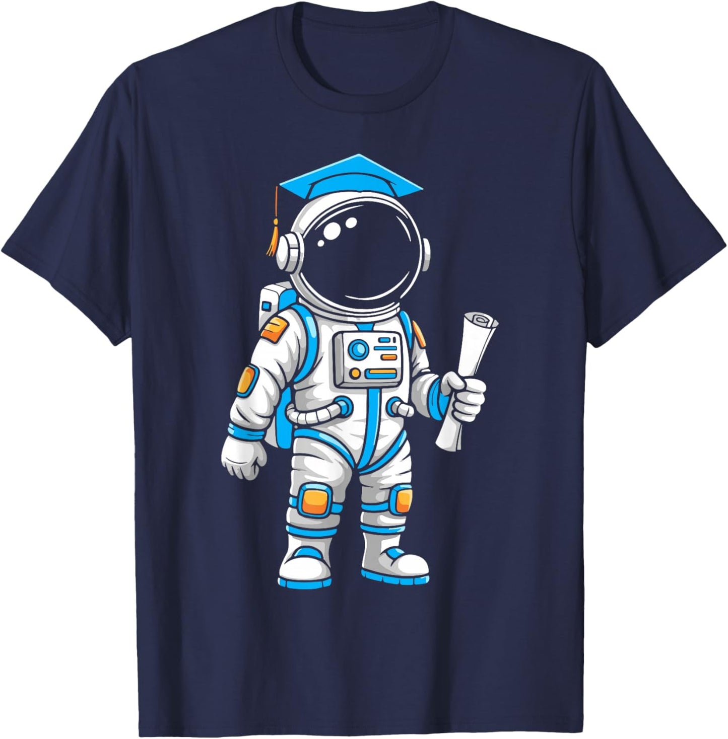 Astronaut graduation gifts graduating Astronaut graduate T-Shirt - T-Shirt | Navy
