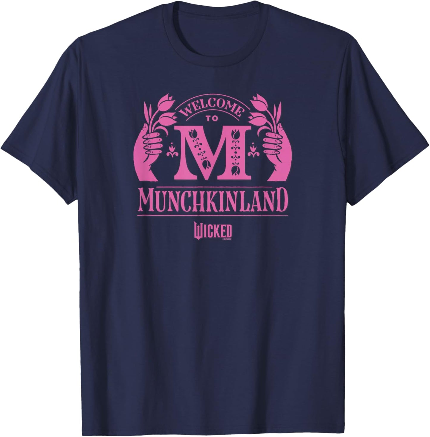 Wicked Welcome to Munchkinland T-Shirt - T-Shirt | Navy