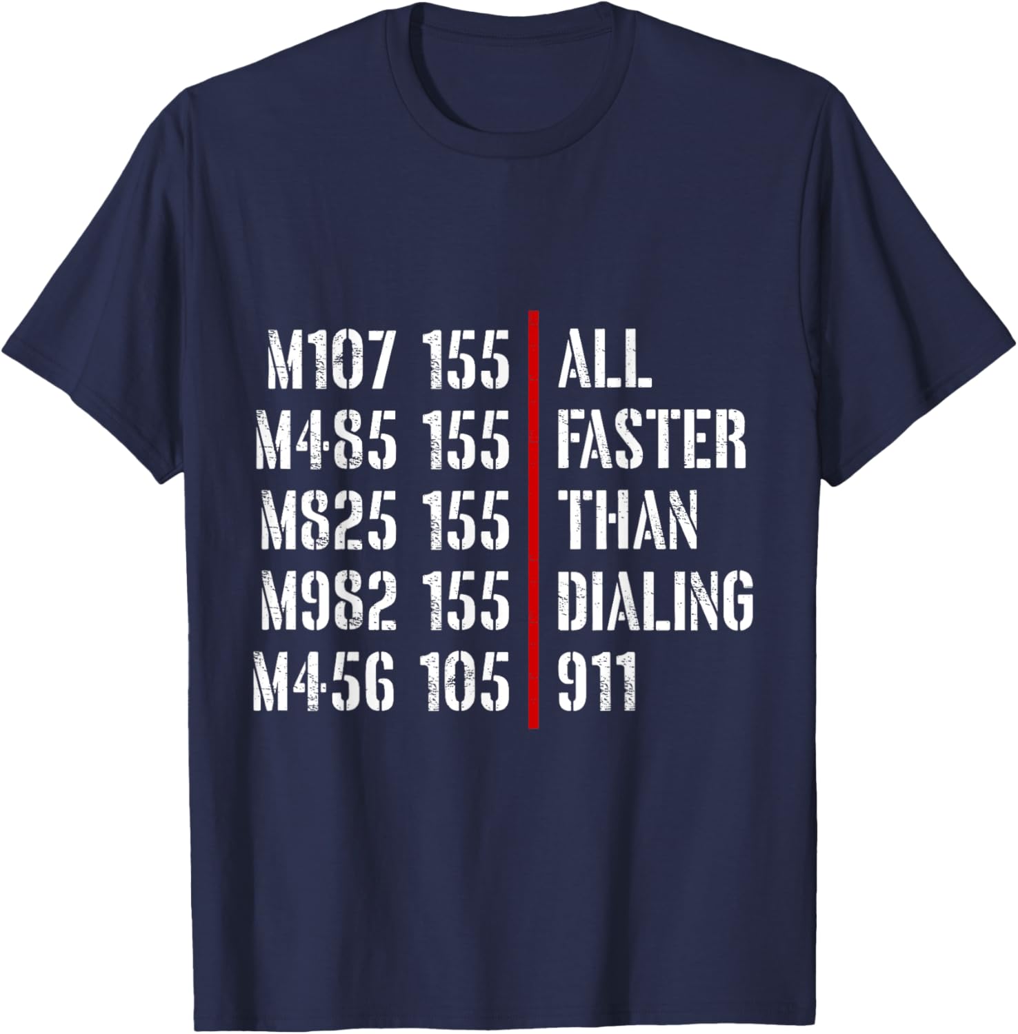 Field artillery officer T-Shirt - T-Shirt | Navy