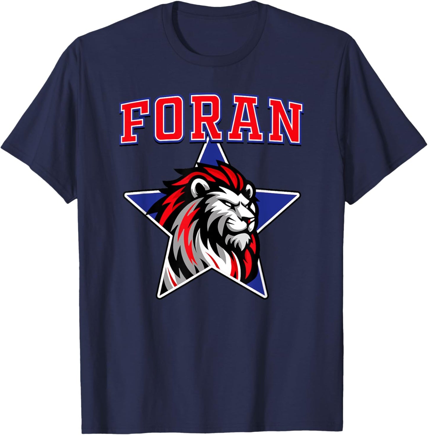 Foran High School Team Spirit T-Shirt - T-Shirt | Navy