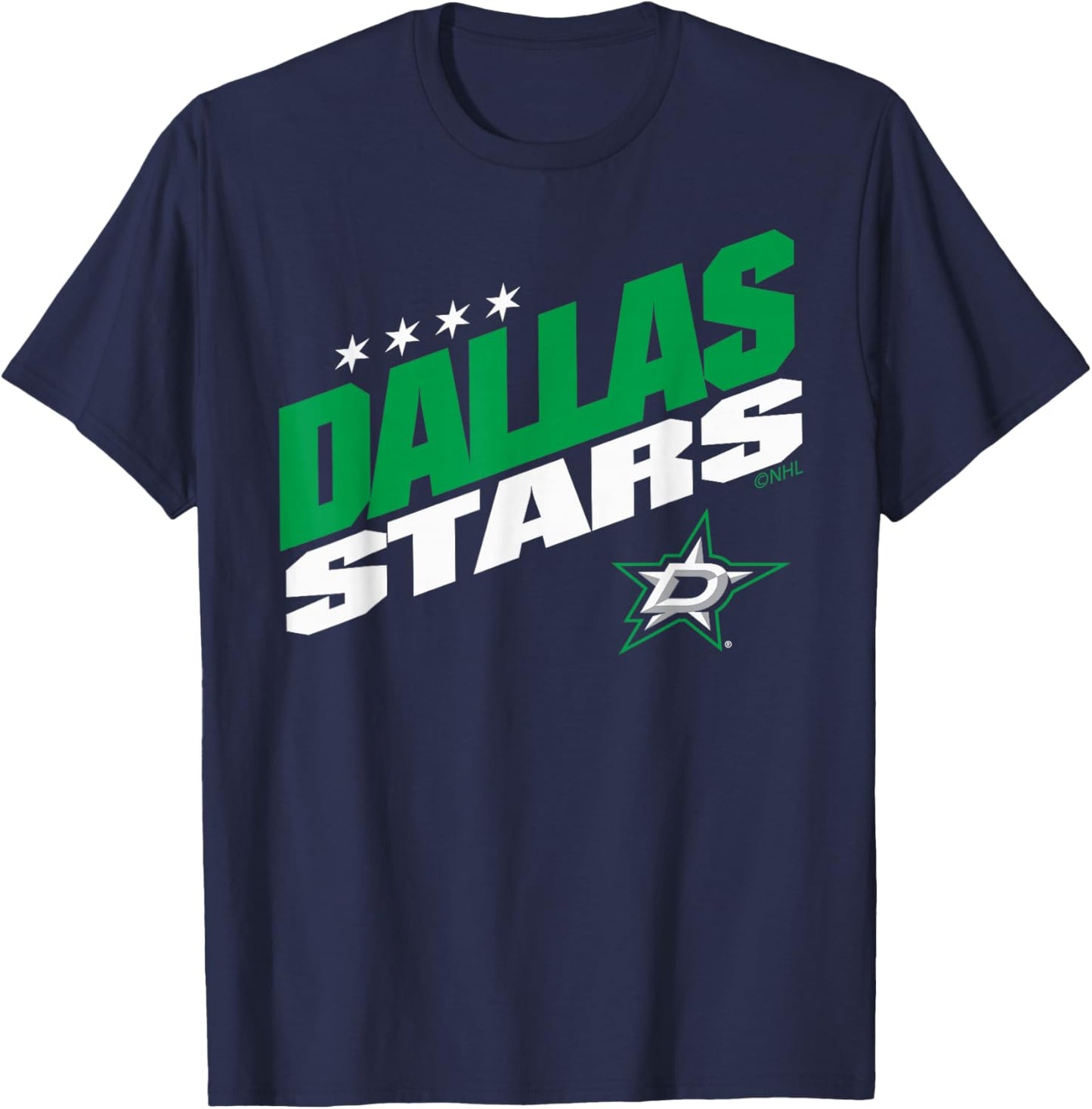 Dallas Stars Fuel Black Officially Licensed T-Shirt - T-Shirt | Navy
