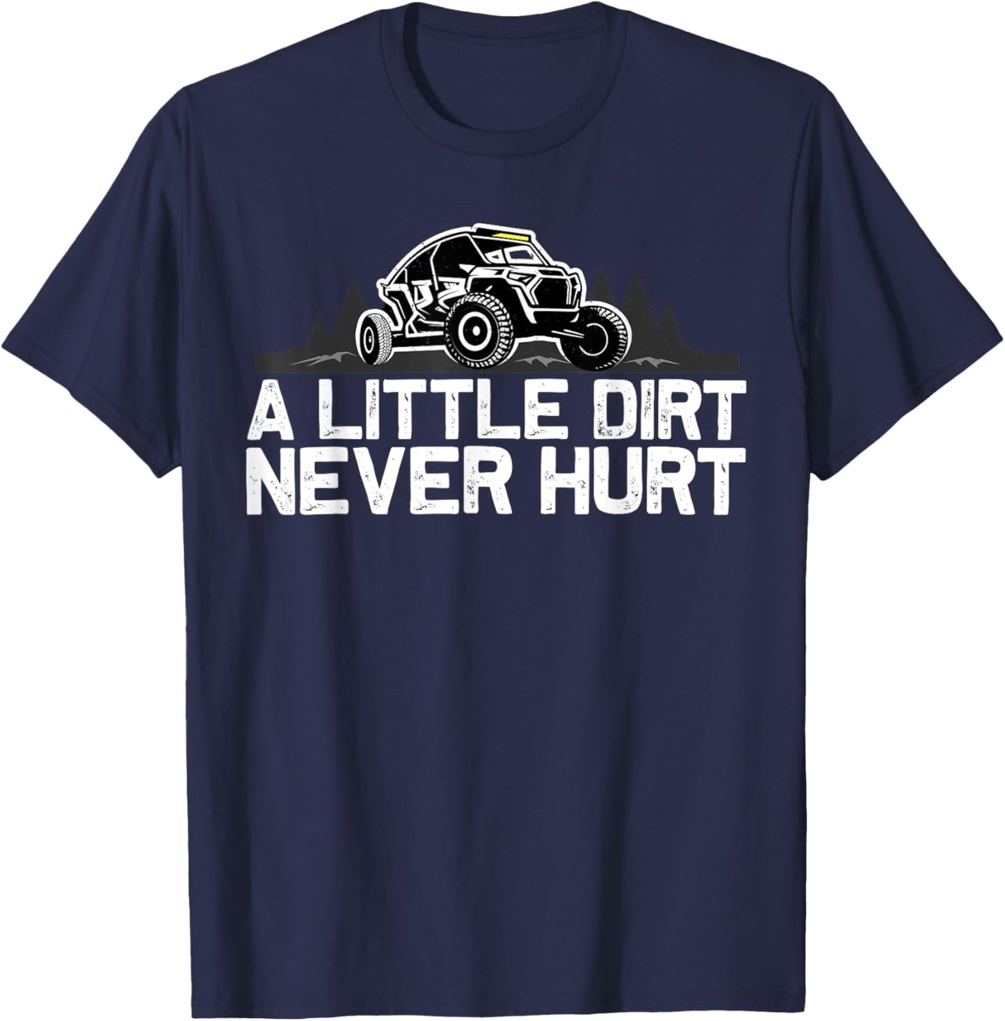 Funny SxS Design Women Offroading UTV Side By Side T-Shirt - T-Shirt | Navy