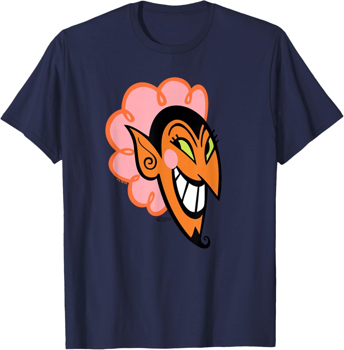 The Powerpuff Girls Him Devil Face T-Shirt - T-Shirt | Navy