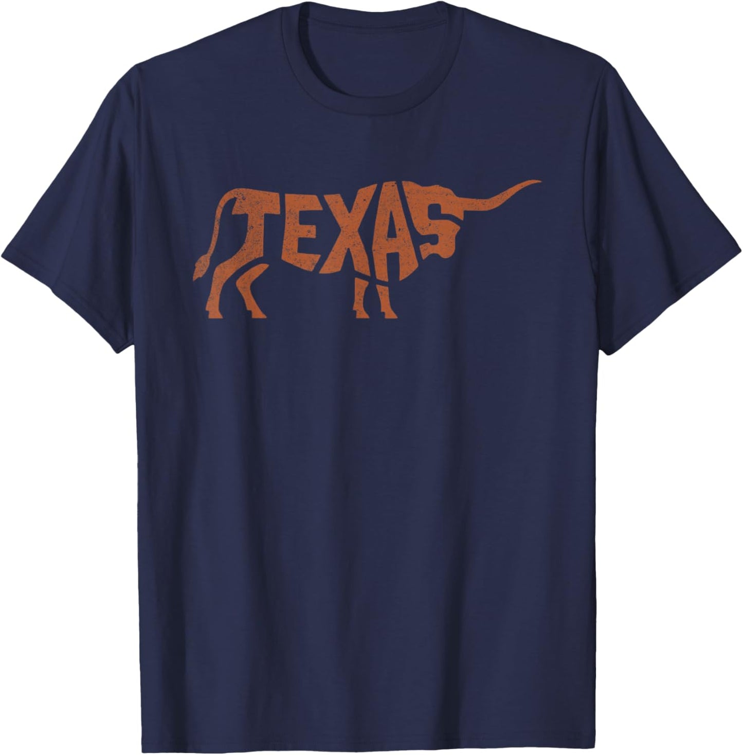 Texas - Gifts Texas Vintage Retro , Black, Small, Short Sleeve, , Regular Fit, Polyester 100% T-Shirt - T-Shirt | Navy