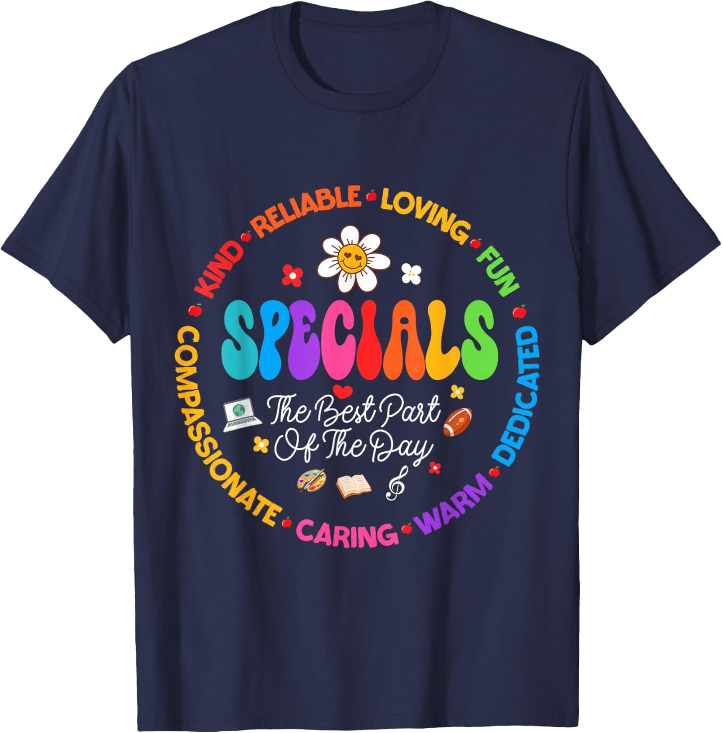 Teacher Specials The Best Part Of The Day - Specials Squad T-Shirt - T-Shirt | Navy