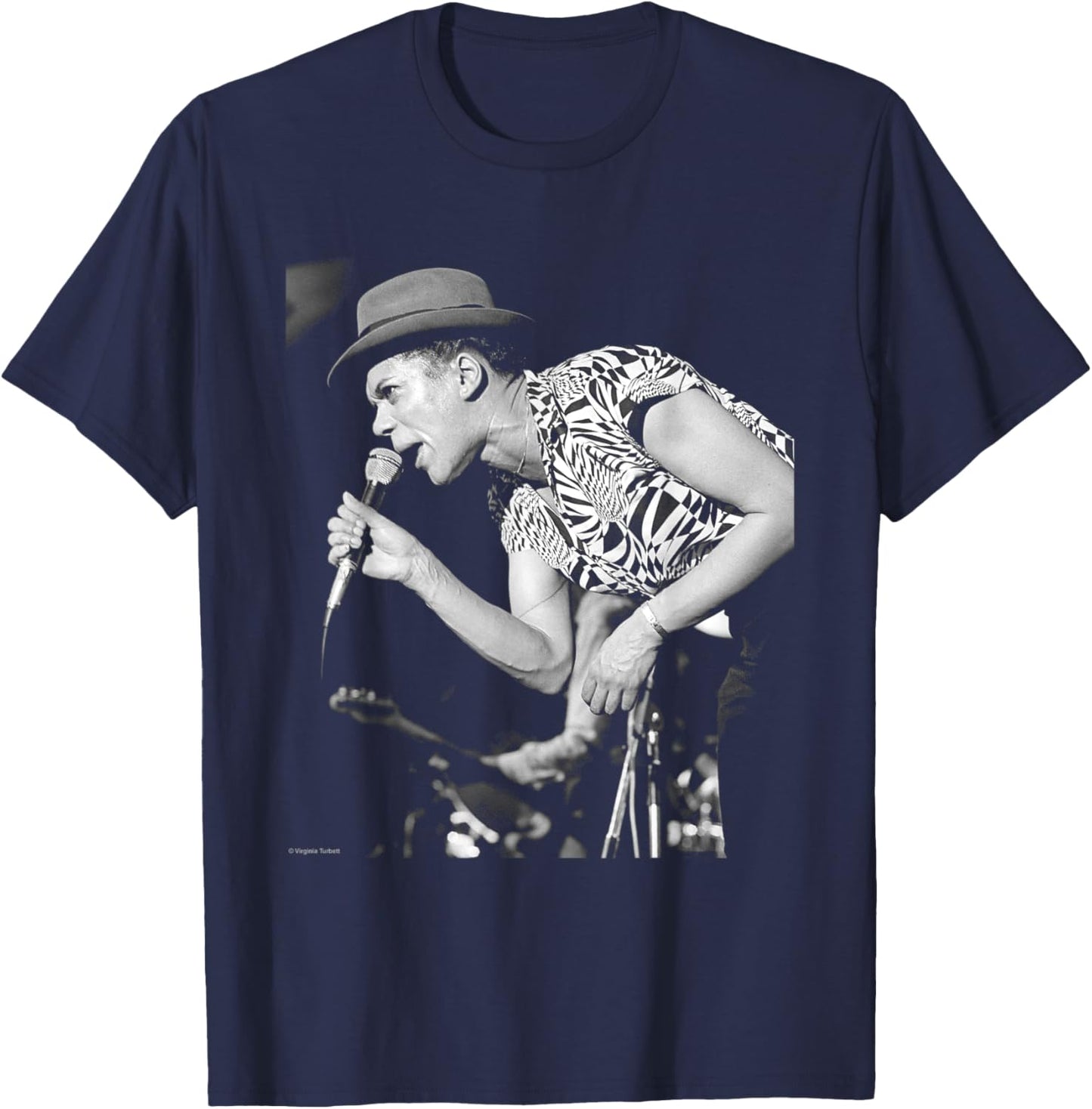 The Selecter 2 Tone Ska Revival Band By Virginia Turbett T-Shirt - T-Shirt | Navy