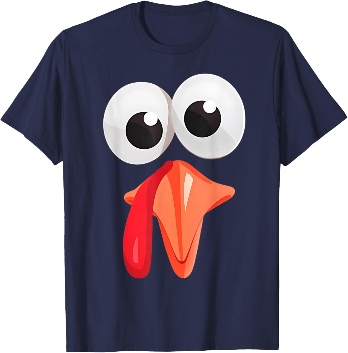 Funny Turkey Thanksgiving Christmas Costume T-Shirt - T-Shirt | Navy