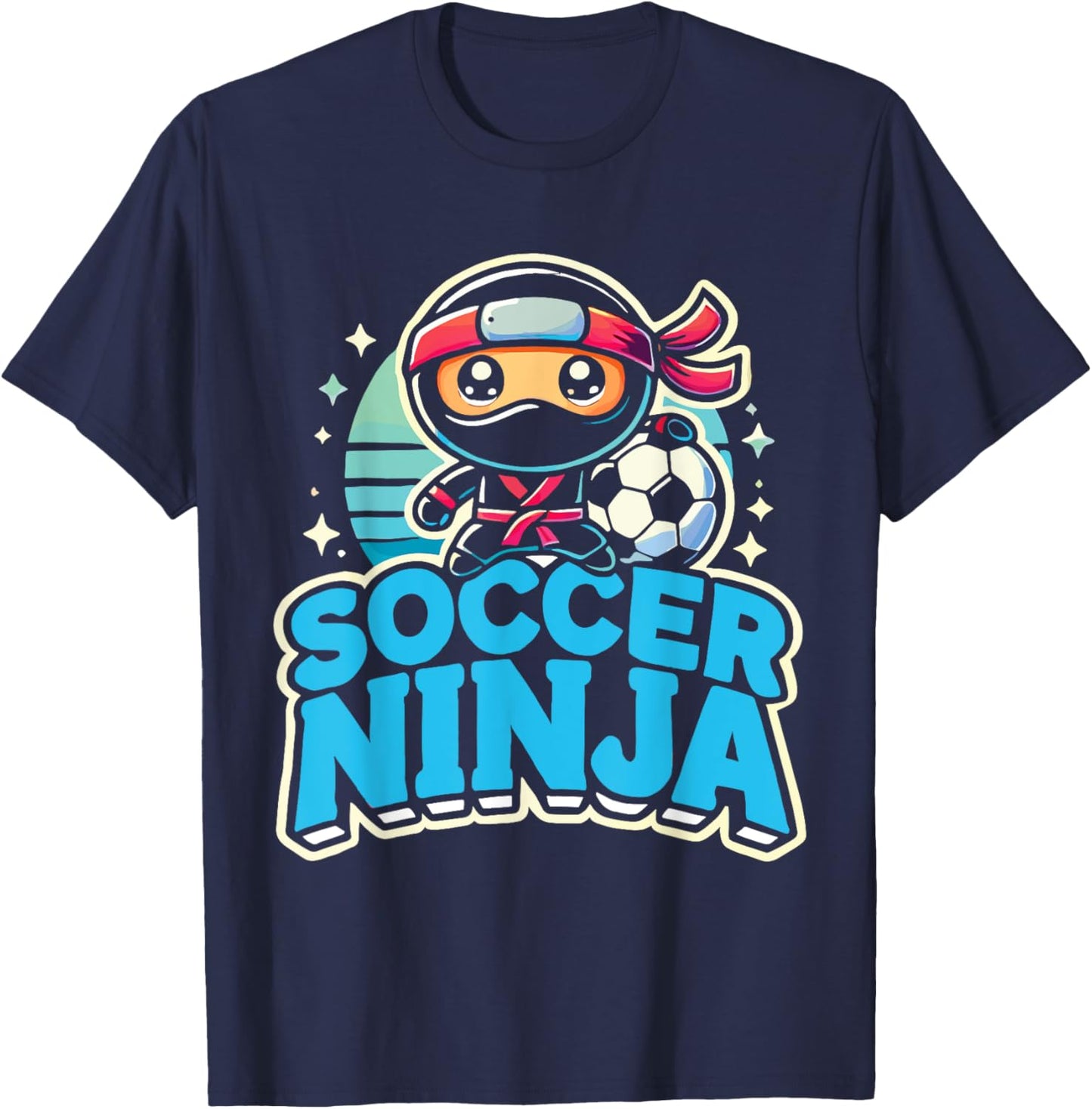 Soccer Ninja Soccer Toddler T-Shirt - T-Shirt | Navy