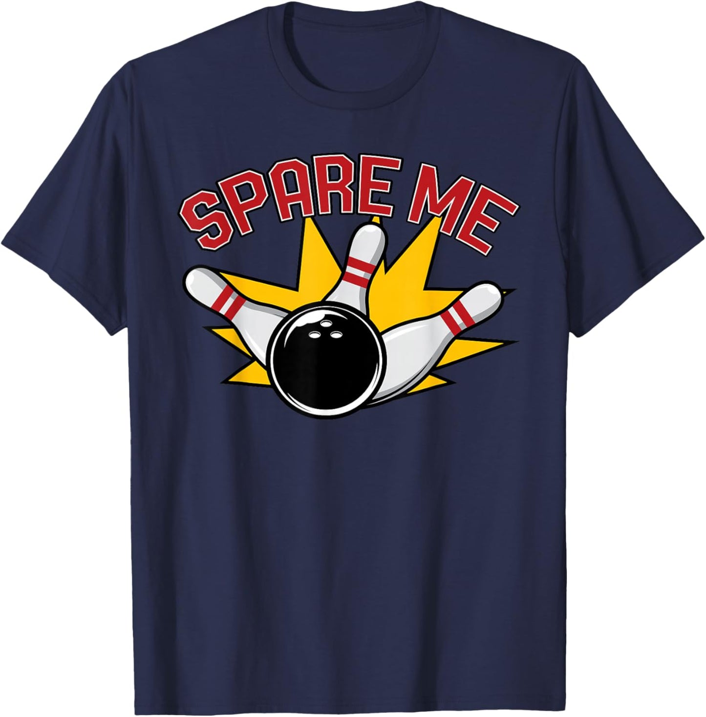 Cool Bowling Novelty Women Bowling Team Gag Bowler T-Shirt - T-Shirt | Navy