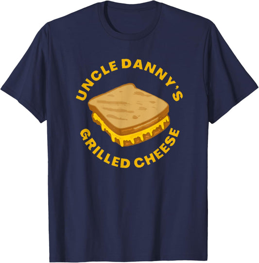 Uncle Danny's Grill Cheese Comedy Stand Up T-Shirt - T-Shirt | Navy