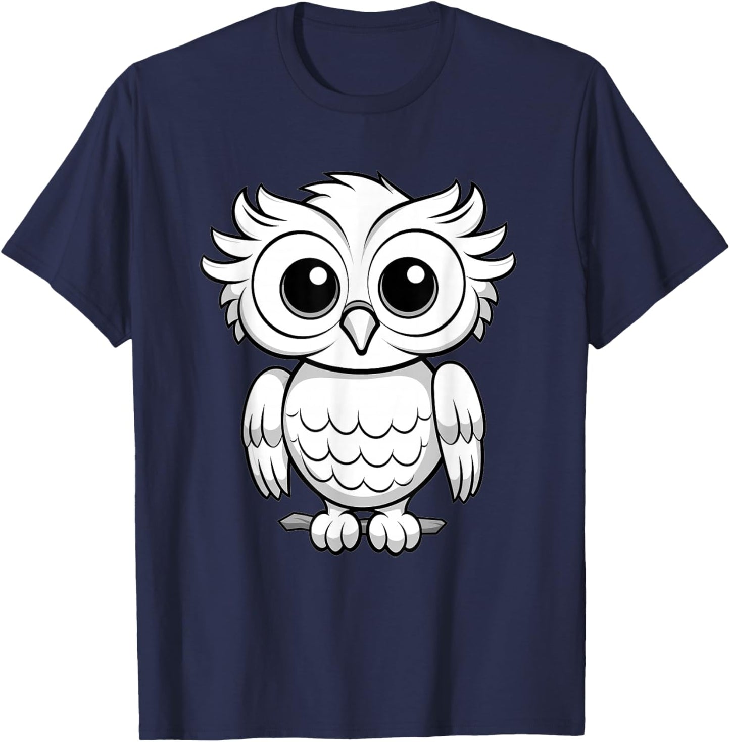 Kids Owl T-Shirt - T-Shirt | Navy