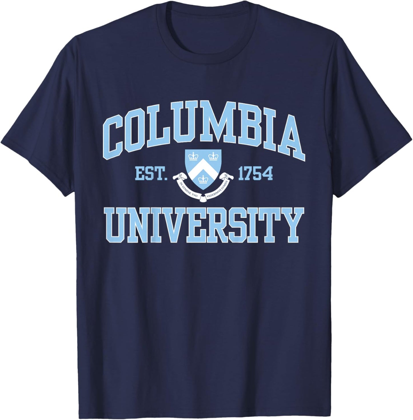 Kids Columbia Arch Over Crest EST. 1754 Navy | Columbia T-Shirt - T-Shirt | Navy
