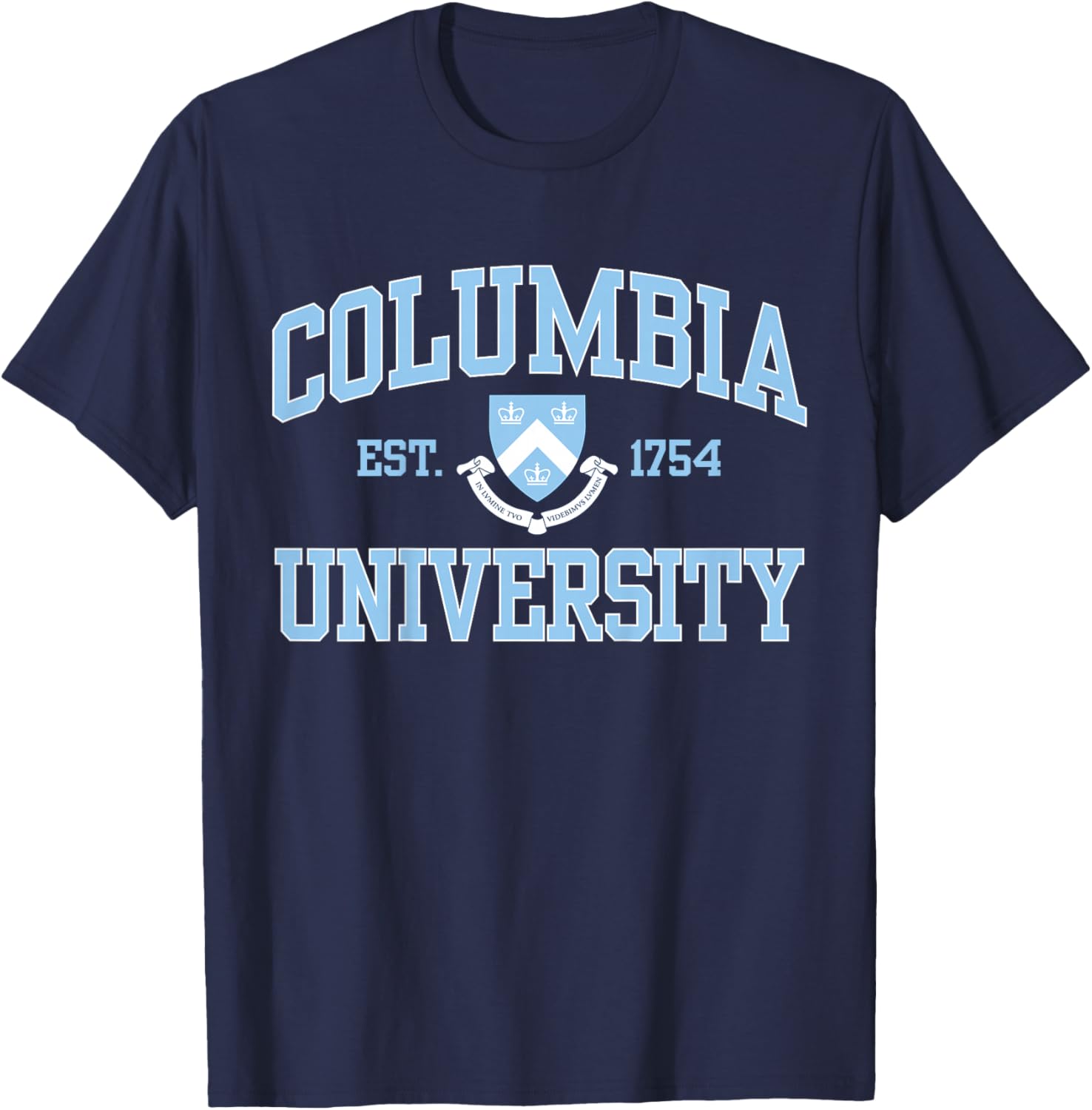 Kids Columbia Arch Over Crest EST. 1754 Navy | Columbia T-Shirt - T-Shirt | Navy
