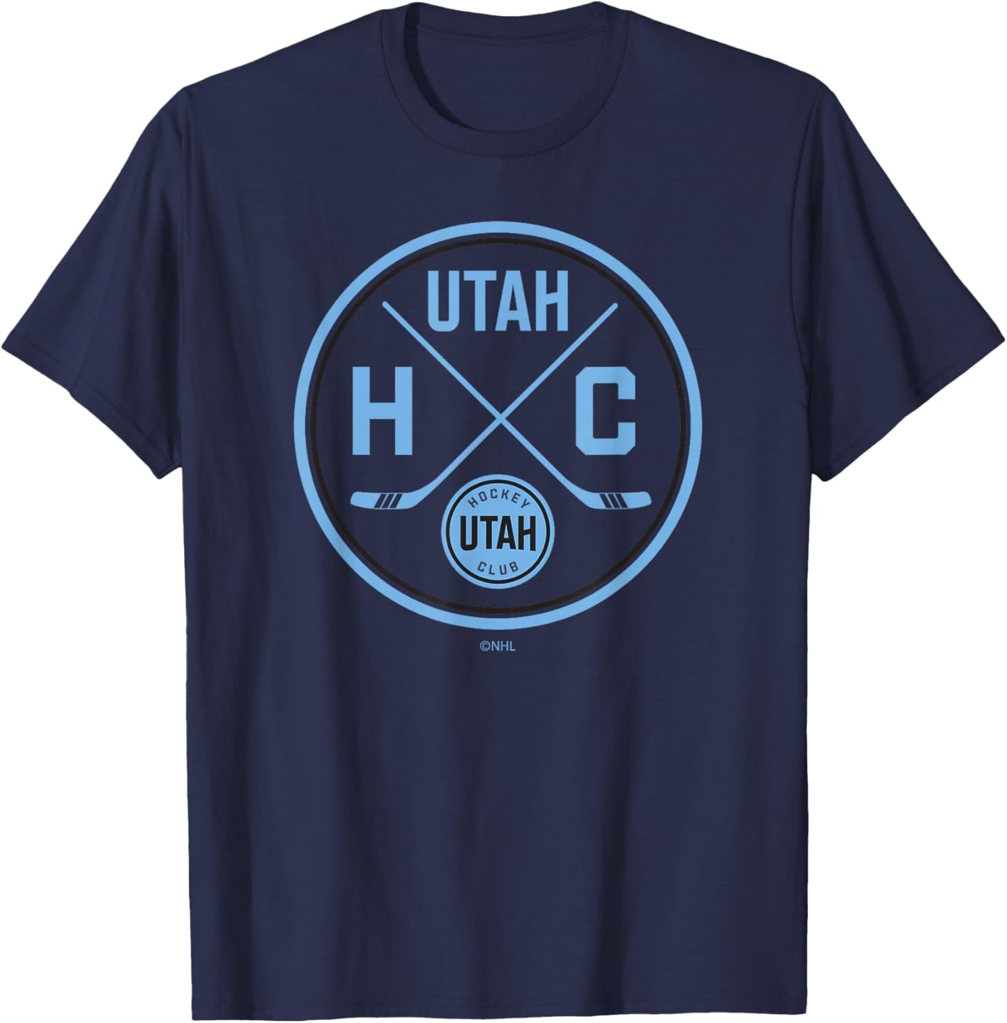 Utah Hockey Club Prize White Officially Licensed T-Shirt - T-Shirt | Navy